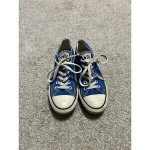 Converse‎ All Star Low Top Sneakers Womens Size 7 Men 5 Blue Lace Up Shoes